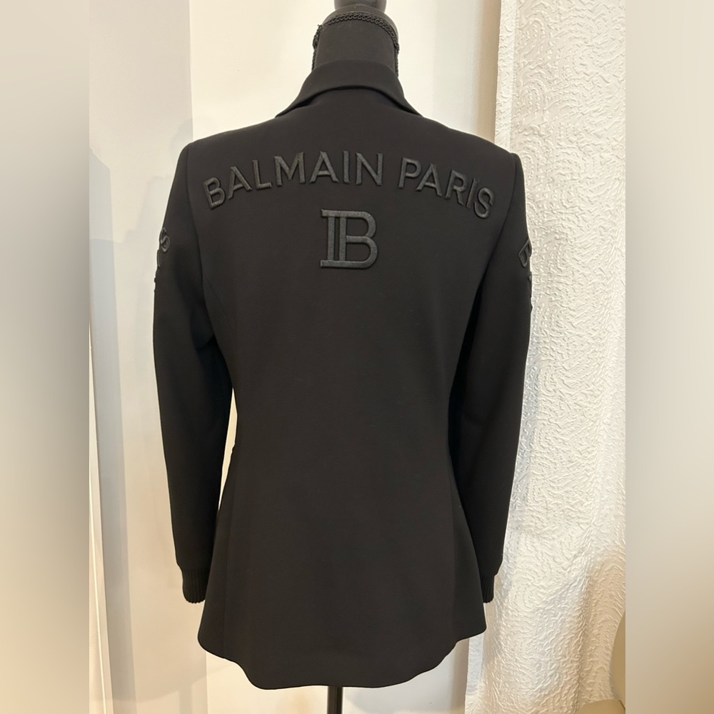 Balmain embroidered unusex jacket